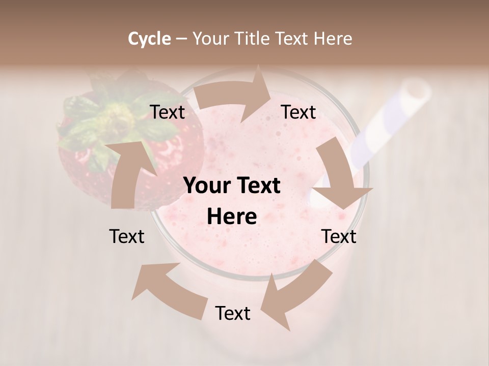 Nature Gourmet Fruit PowerPoint Template