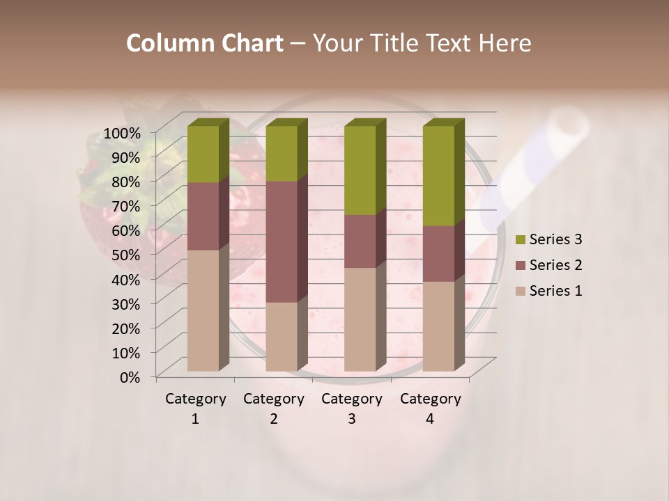 Nature Gourmet Fruit PowerPoint Template
