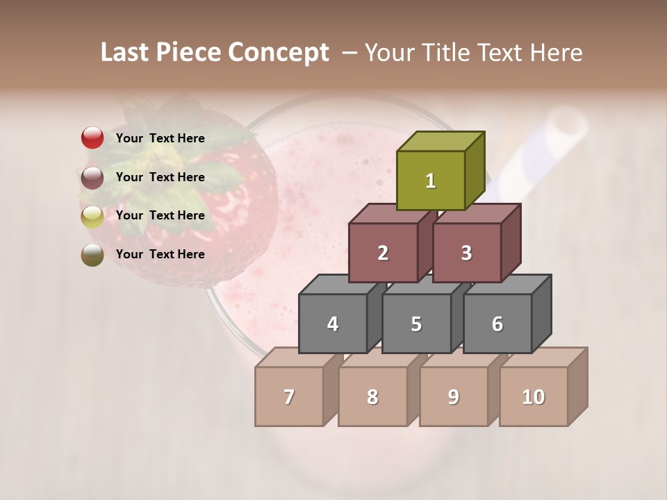 Nature Gourmet Fruit PowerPoint Template