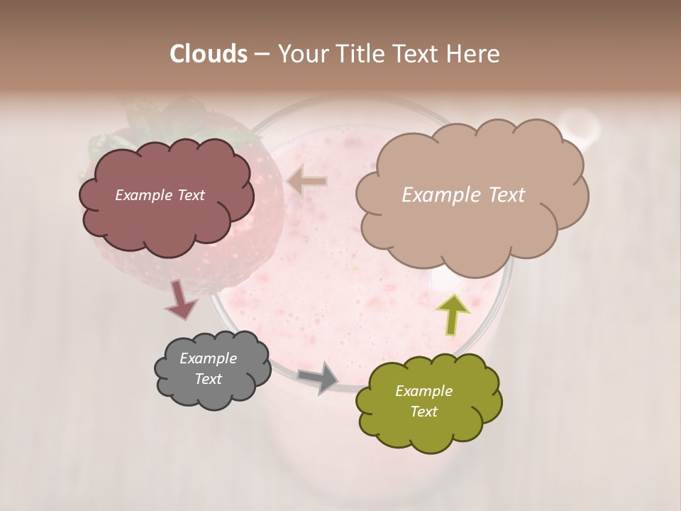 Nature Gourmet Fruit PowerPoint Template