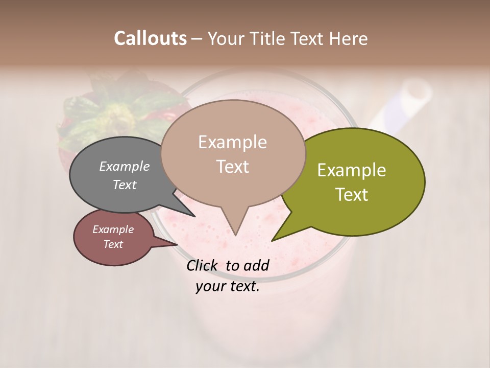 Nature Gourmet Fruit PowerPoint Template