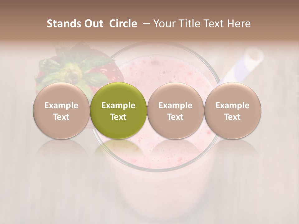 Nature Gourmet Fruit PowerPoint Template