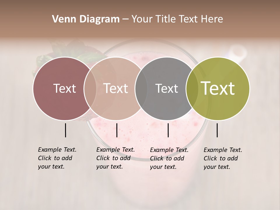 Nature Gourmet Fruit PowerPoint Template