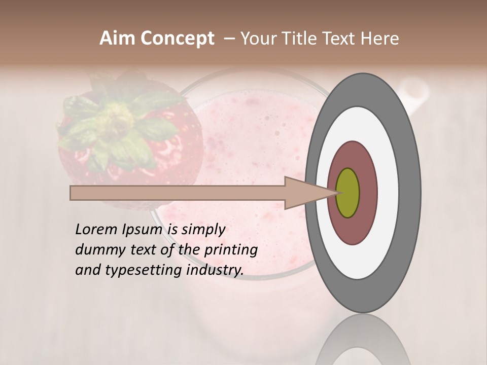 Nature Gourmet Fruit PowerPoint Template