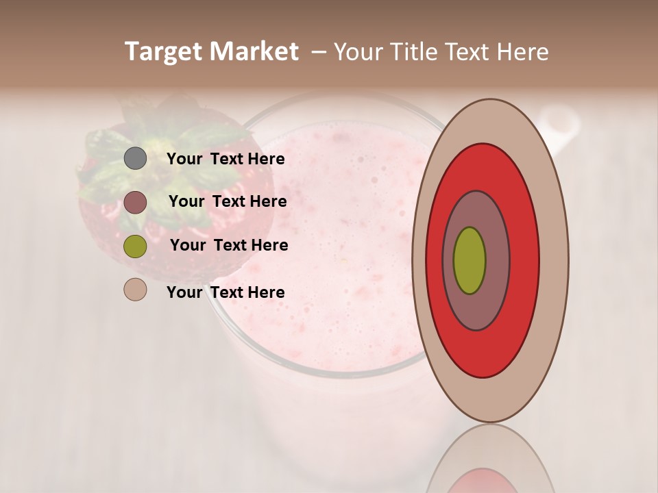 Nature Gourmet Fruit PowerPoint Template