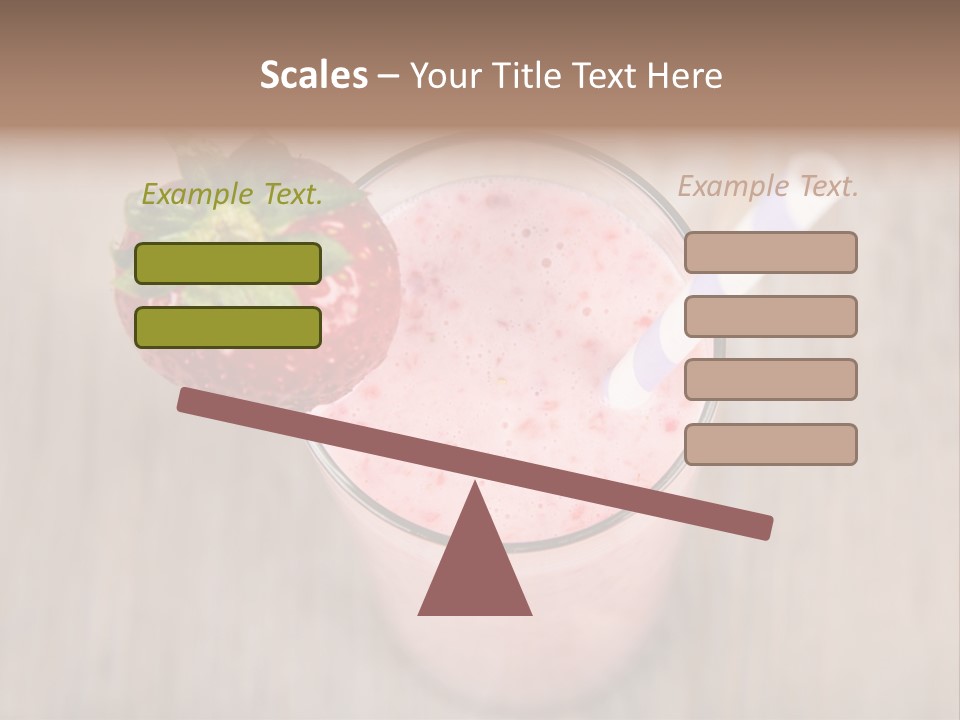 Nature Gourmet Fruit PowerPoint Template