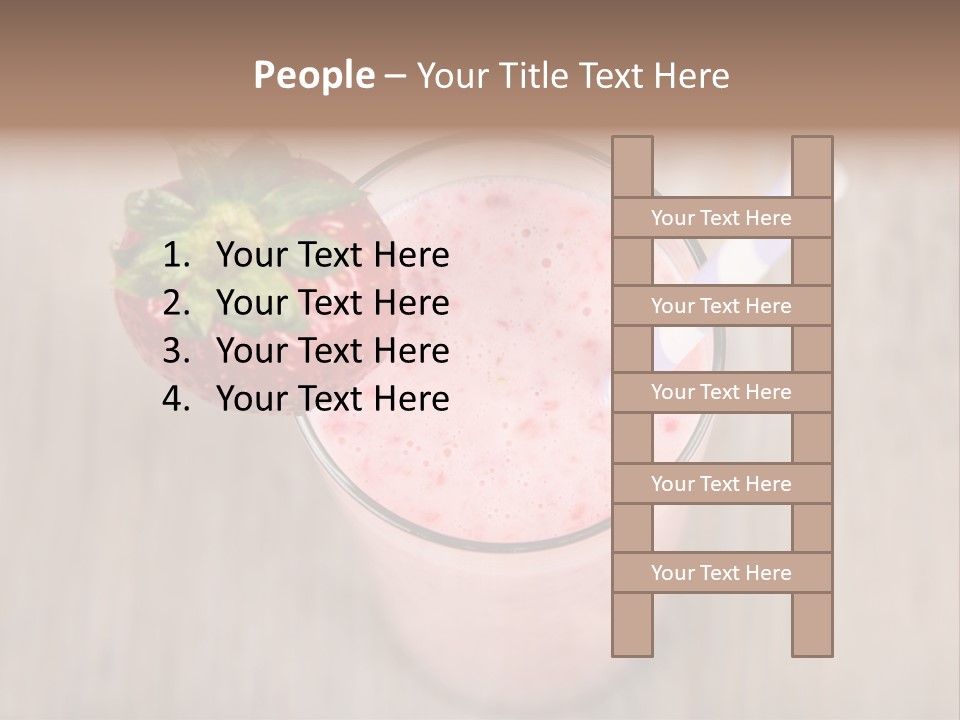 Nature Gourmet Fruit PowerPoint Template