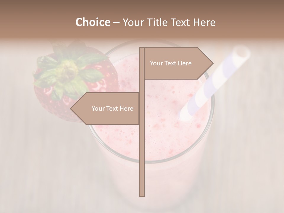 Nature Gourmet Fruit PowerPoint Template