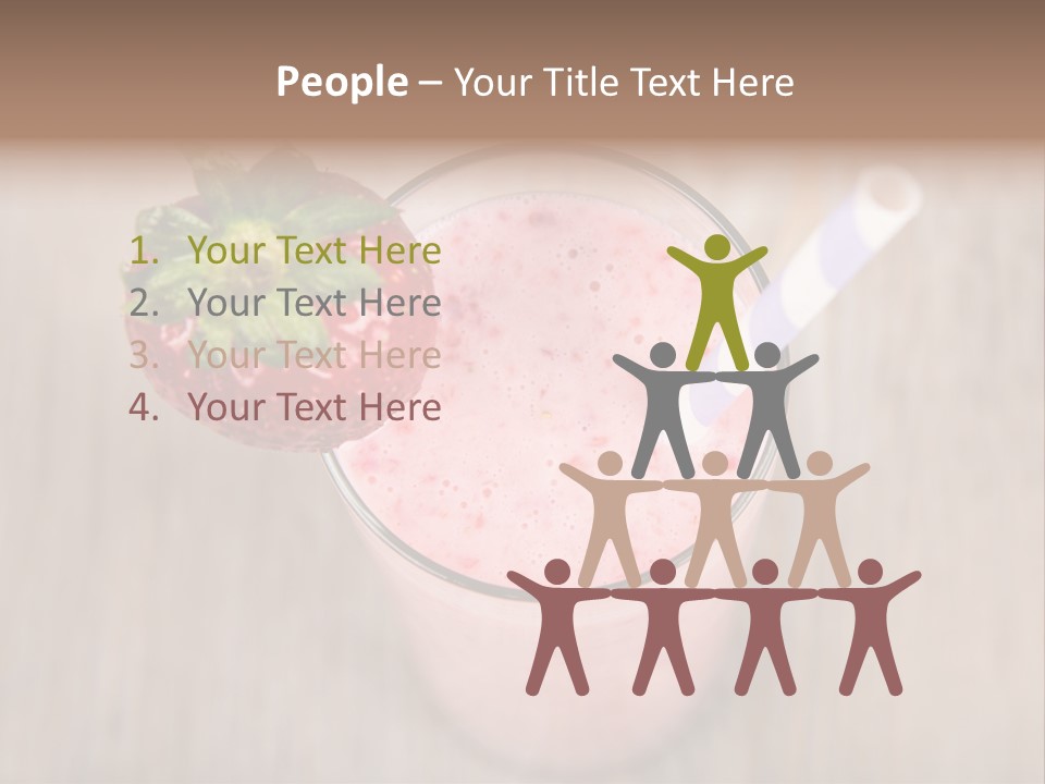 Nature Gourmet Fruit PowerPoint Template