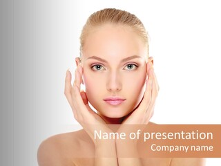 Clean Skin Perfection PowerPoint Template