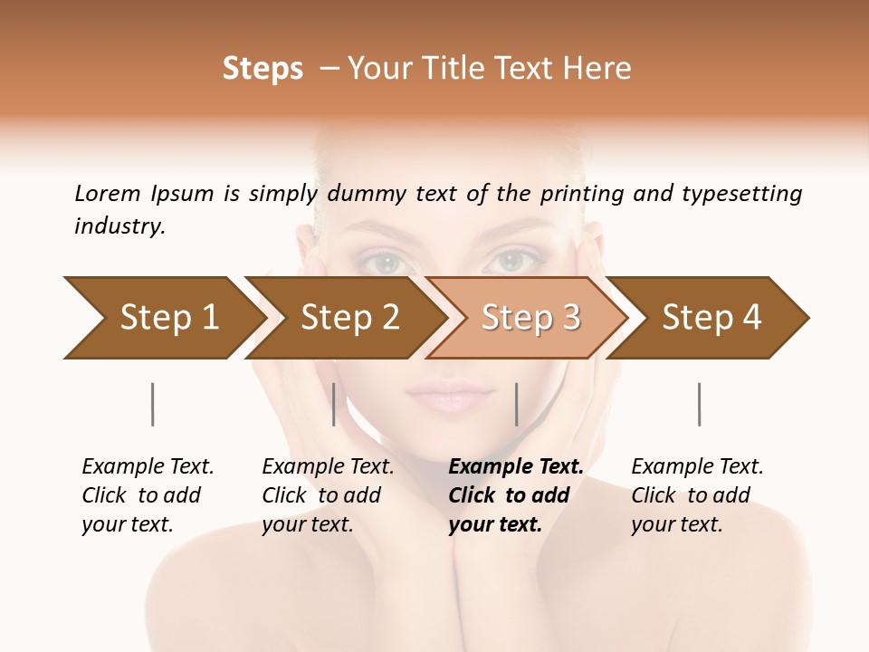 Clean Skin Perfection PowerPoint Template