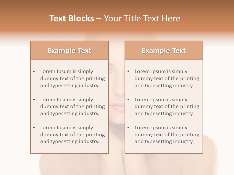 Clean Skin Perfection PowerPoint Template
