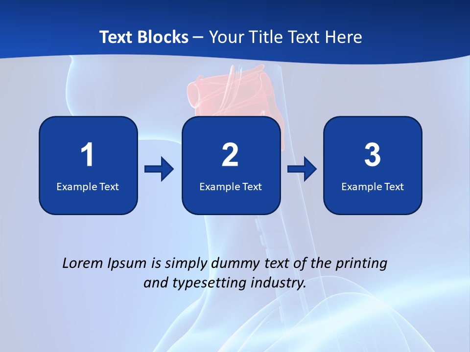 Breath Ligament Cricothyroid PowerPoint Template