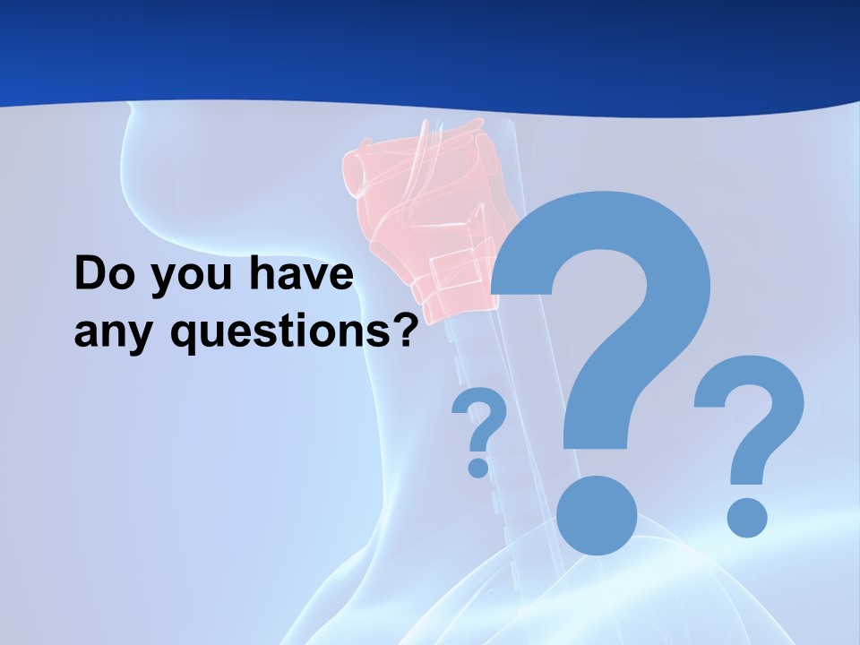 Breath Ligament Cricothyroid PowerPoint Template