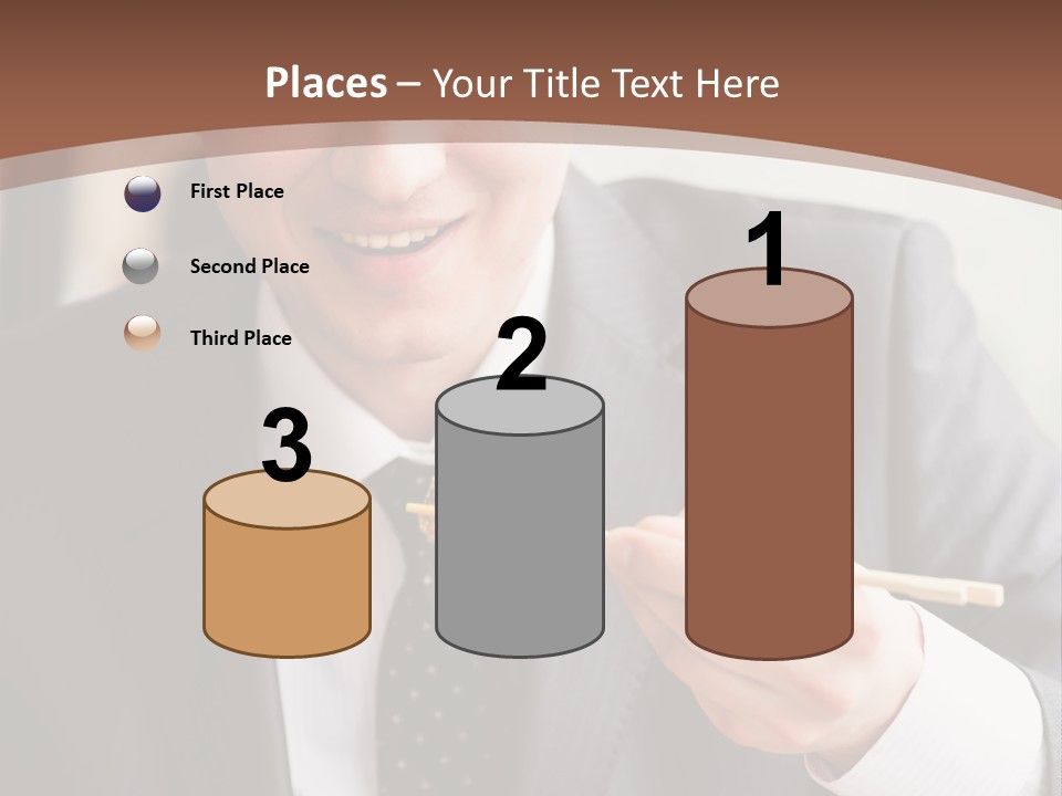 Worker Person Drink PowerPoint Template