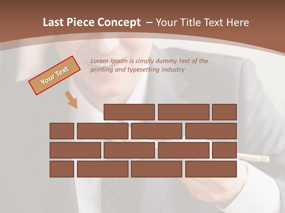 Worker Person Drink PowerPoint Template