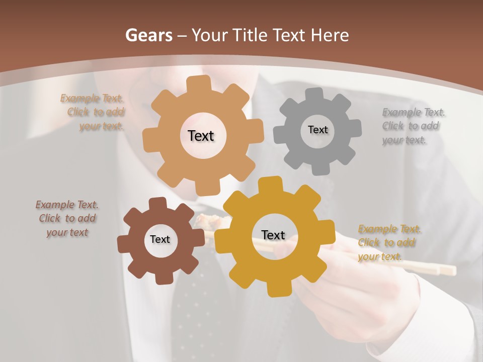 Worker Person Drink PowerPoint Template