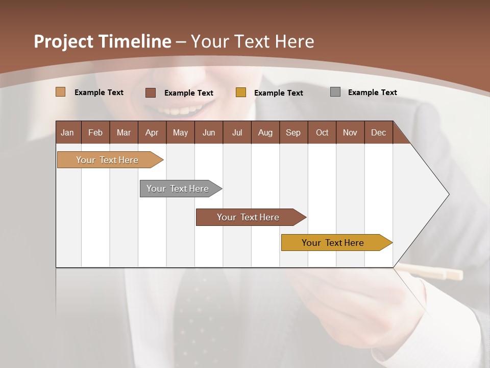 Worker Person Drink PowerPoint Template
