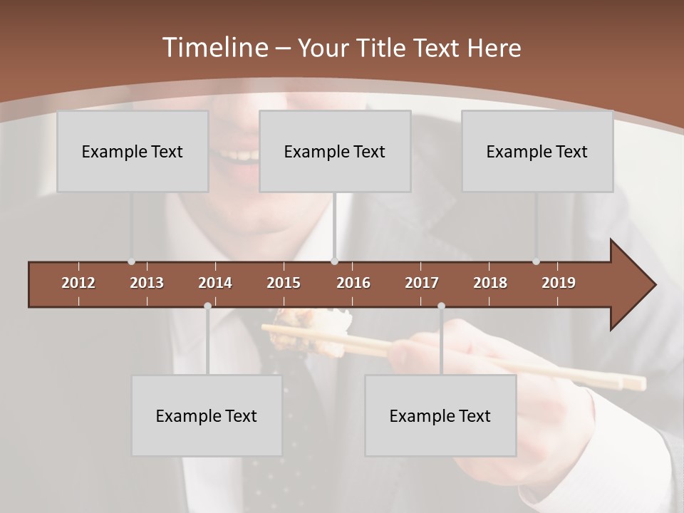 Worker Person Drink PowerPoint Template