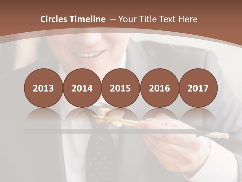 Worker Person Drink PowerPoint Template