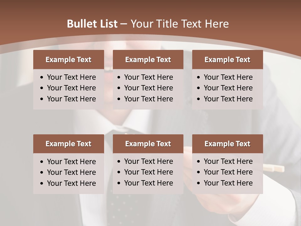 Worker Person Drink PowerPoint Template