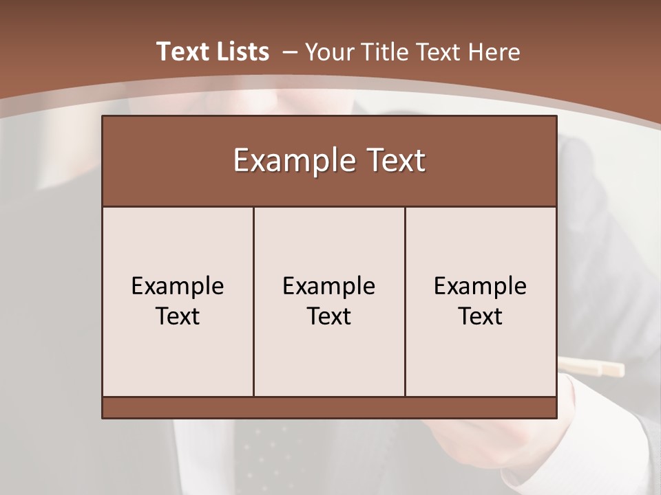 Worker Person Drink PowerPoint Template