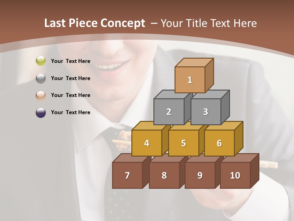 Worker Person Drink PowerPoint Template