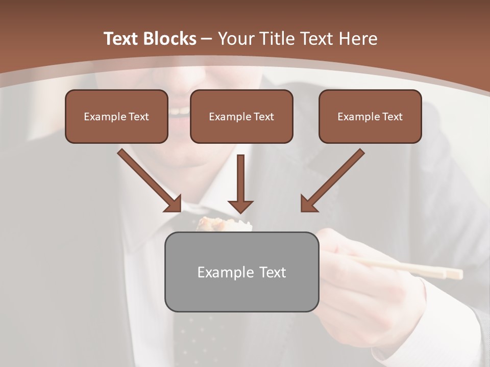 Worker Person Drink PowerPoint Template