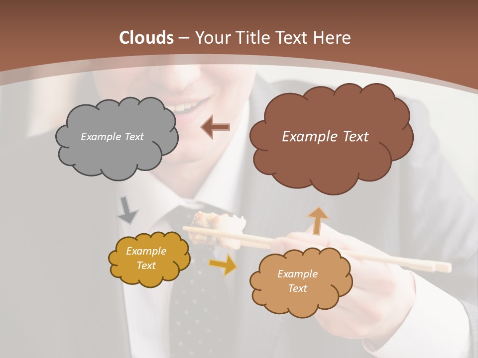 Worker Person Drink PowerPoint Template