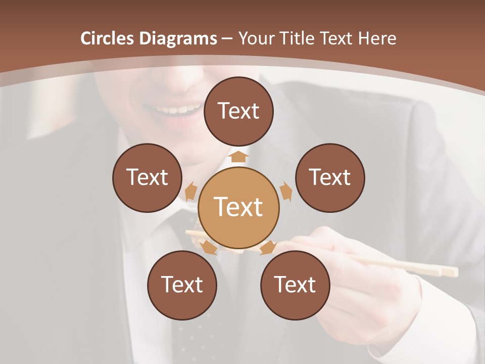 Worker Person Drink PowerPoint Template