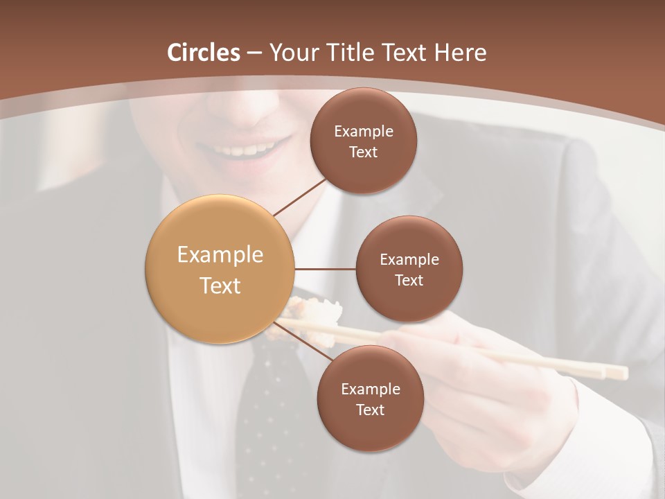 Worker Person Drink PowerPoint Template