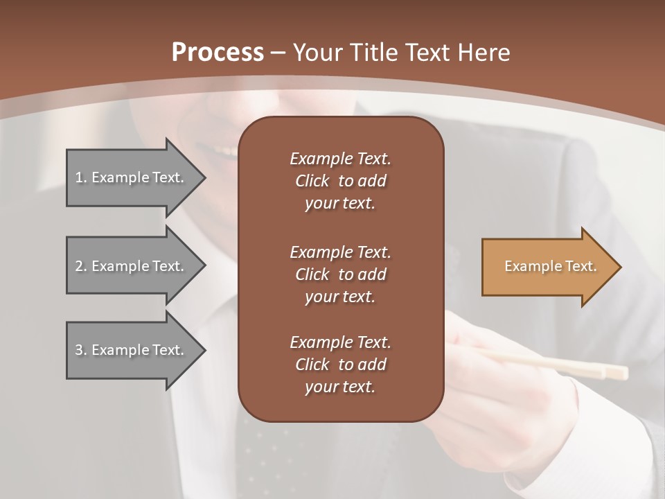 Worker Person Drink PowerPoint Template