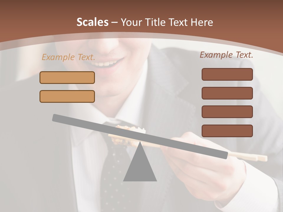 Worker Person Drink PowerPoint Template