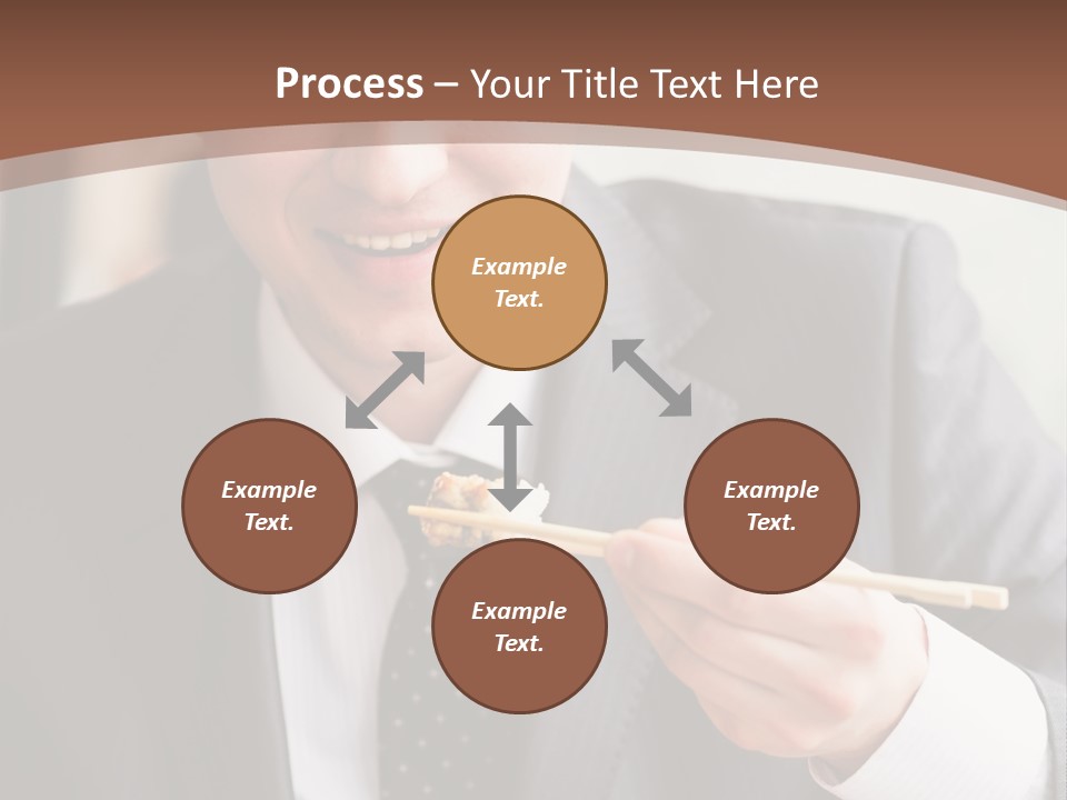 Worker Person Drink PowerPoint Template