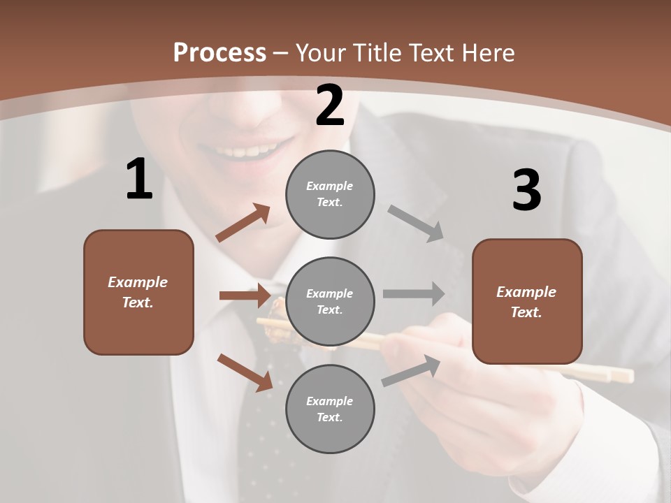 Worker Person Drink PowerPoint Template