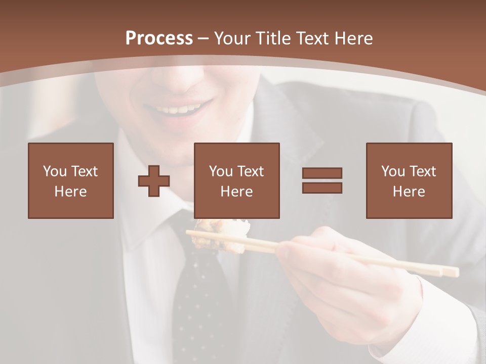 Worker Person Drink PowerPoint Template