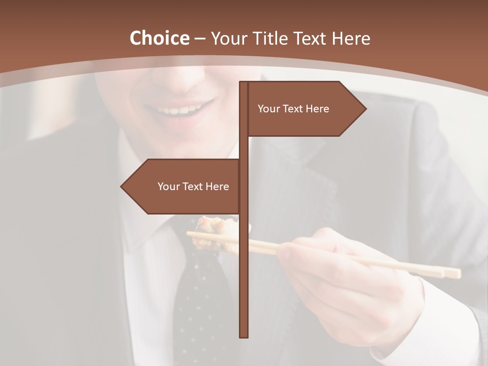Worker Person Drink PowerPoint Template