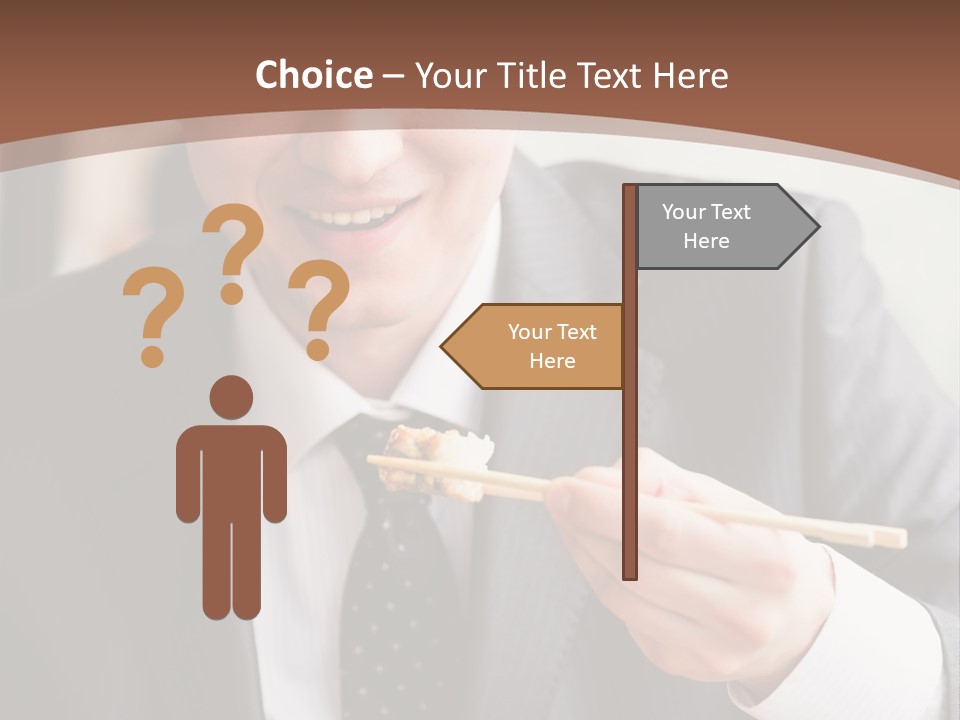 Worker Person Drink PowerPoint Template