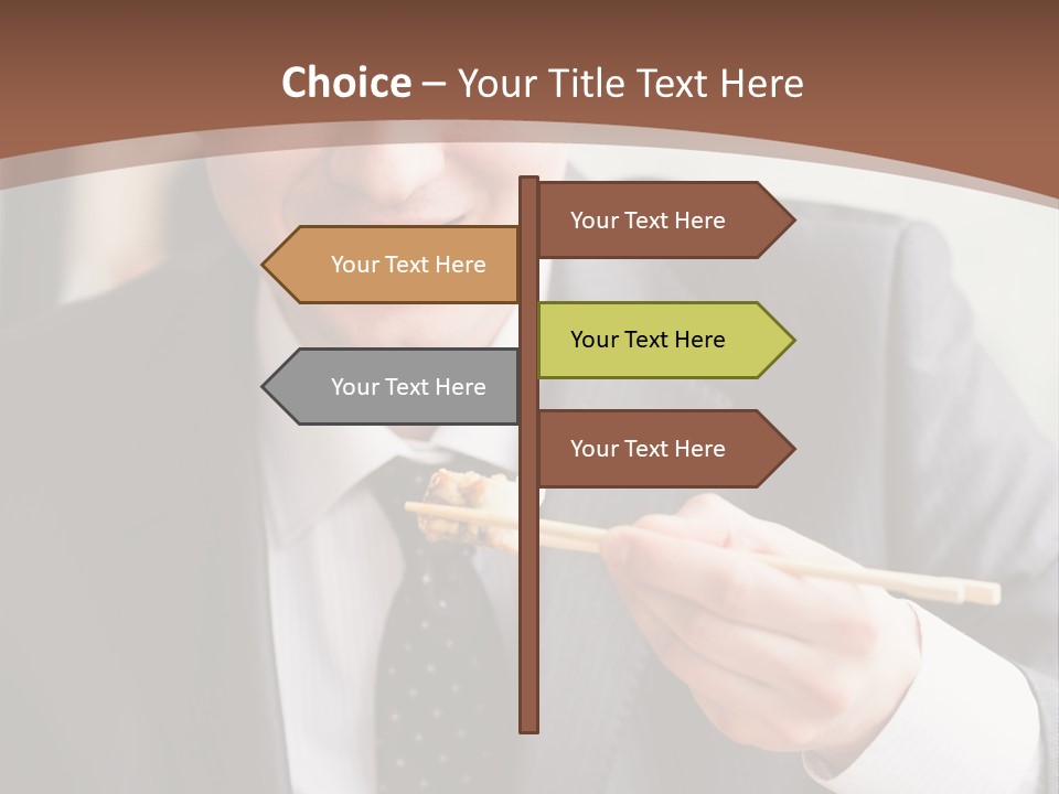 Worker Person Drink PowerPoint Template