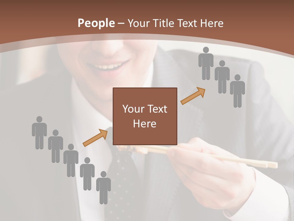 Worker Person Drink PowerPoint Template