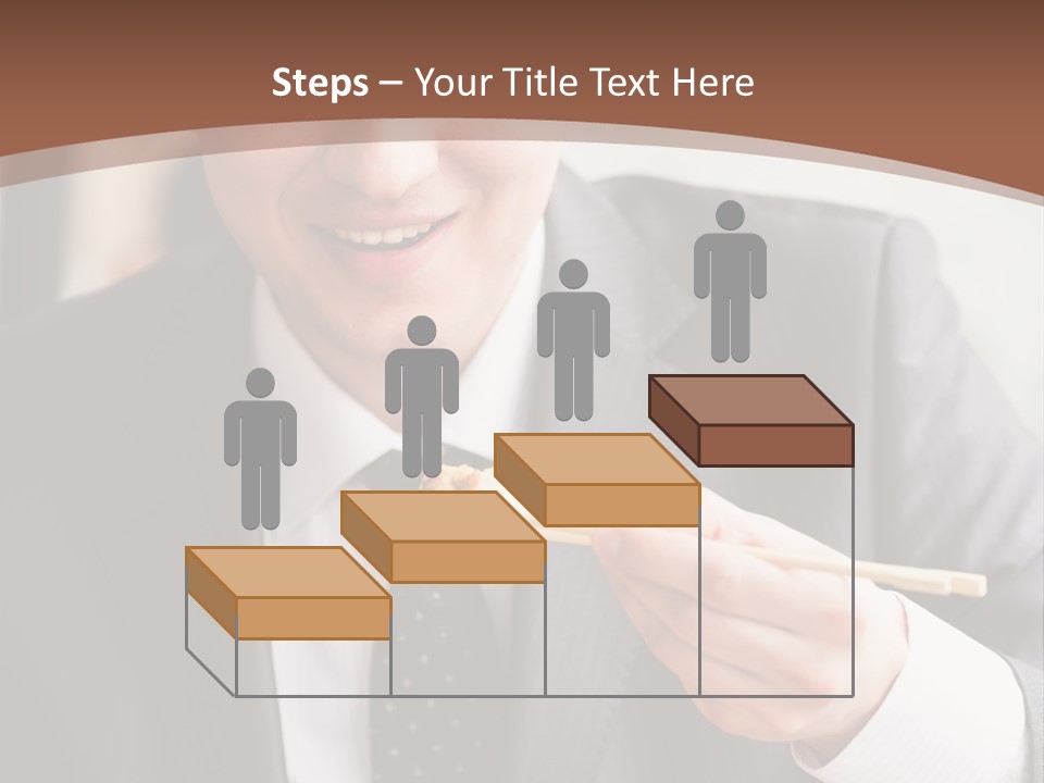 Worker Person Drink PowerPoint Template