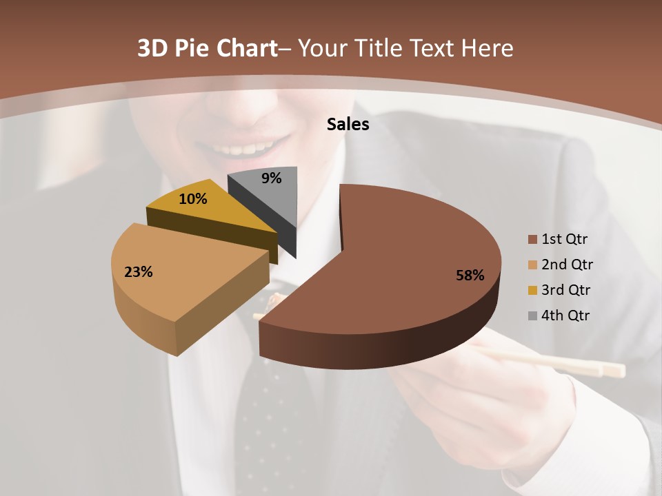 Worker Person Drink PowerPoint Template