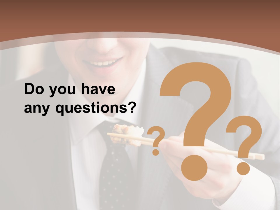 Worker Person Drink PowerPoint Template