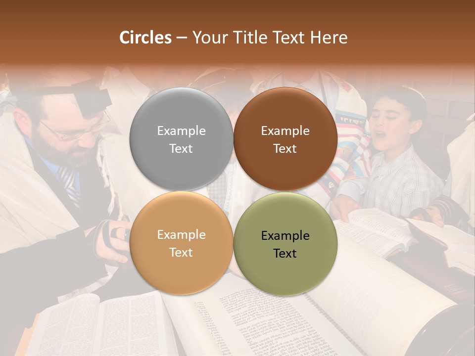 Ceremony Bible Judaism PowerPoint Template