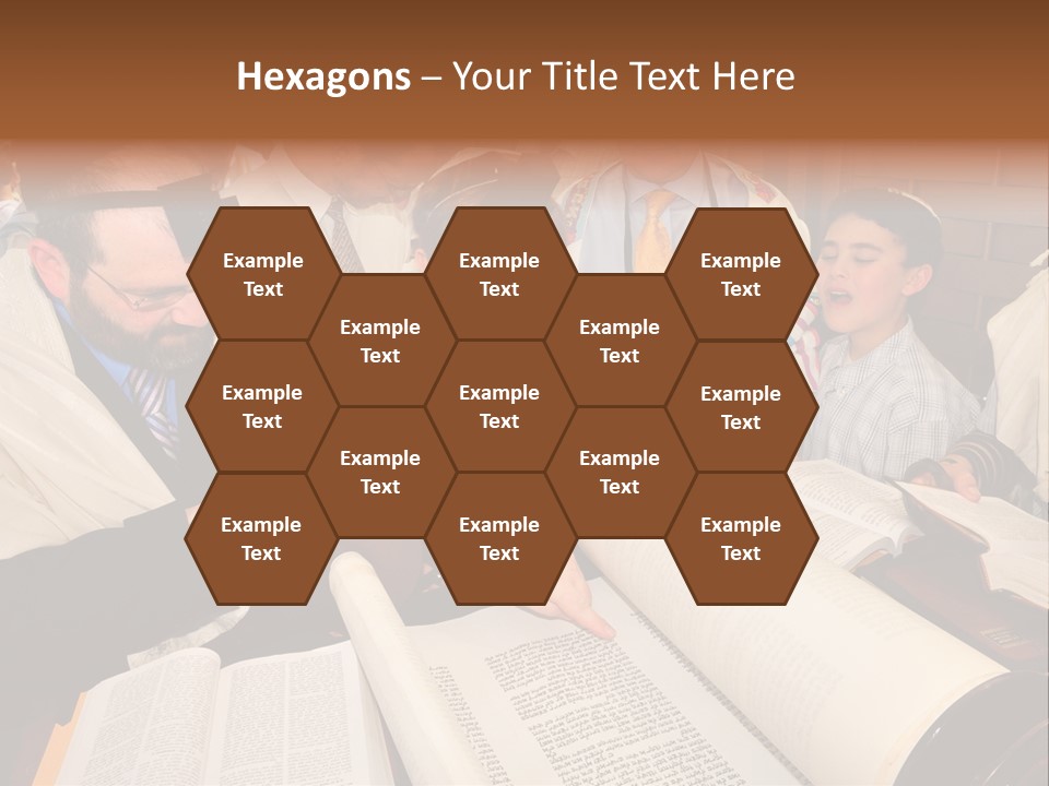 Ceremony Bible Judaism PowerPoint Template