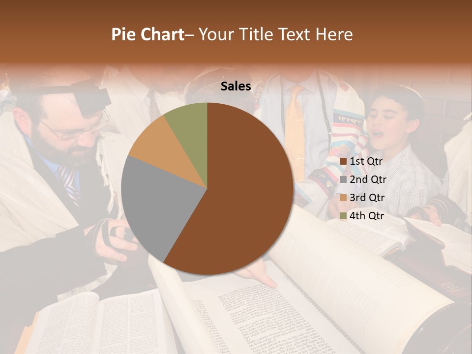 Ceremony Bible Judaism PowerPoint Template