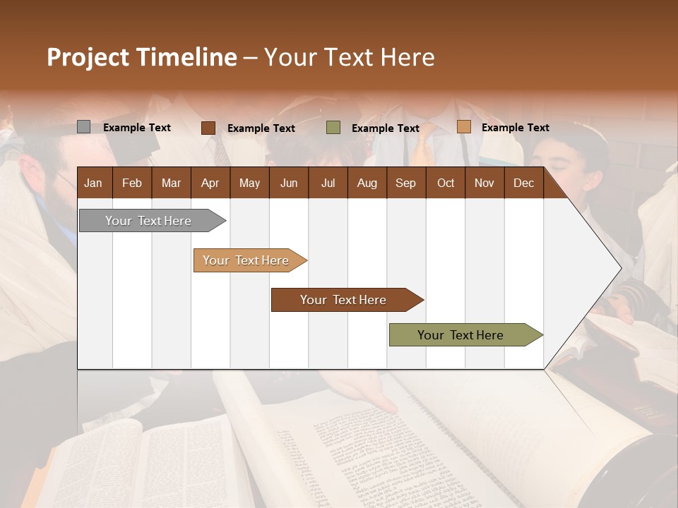 Ceremony Bible Judaism PowerPoint Template