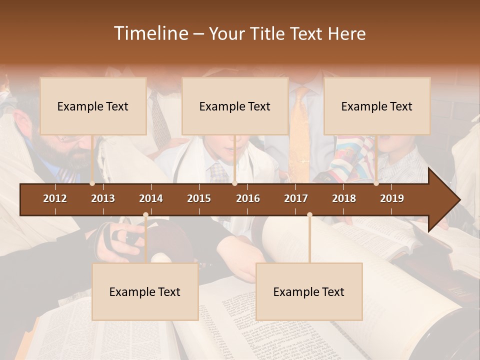 Ceremony Bible Judaism PowerPoint Template