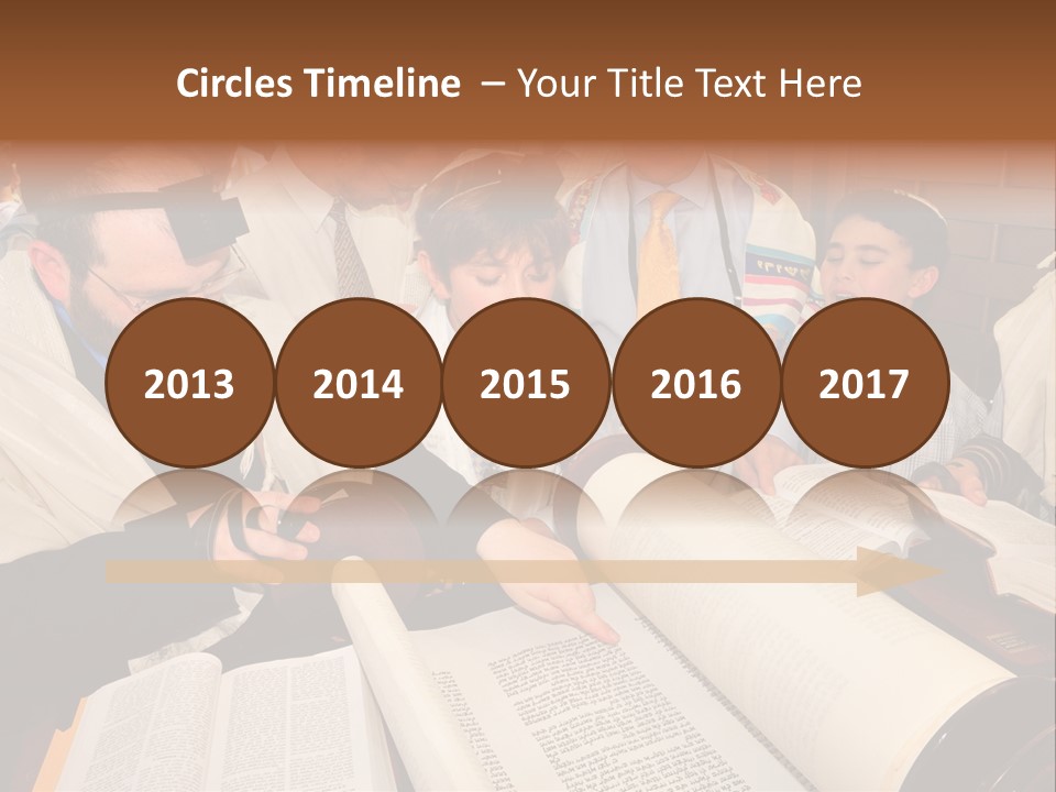 Ceremony Bible Judaism PowerPoint Template