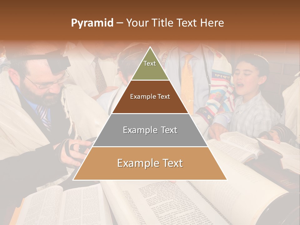 Ceremony Bible Judaism PowerPoint Template